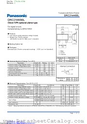 DRC2144W datasheet pdf Panasonic