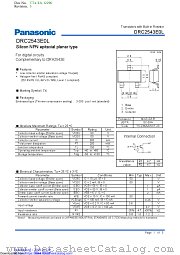 DRC2543E datasheet pdf Panasonic