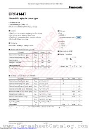 DRC4144T datasheet pdf Panasonic
