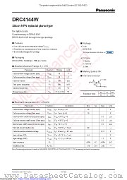 DRC4144W datasheet pdf Panasonic