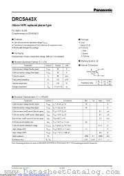 DRC5A43X datasheet pdf Panasonic