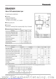 DSA2G01 datasheet pdf Panasonic