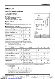 DSA7004 datasheet pdf Panasonic