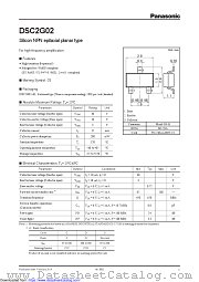 DSC2G02 datasheet pdf Panasonic