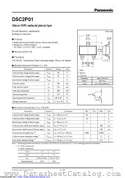 DSC2P01 datasheet pdf Panasonic