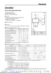 DSC5002 datasheet pdf Panasonic