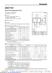 DSC7101 datasheet pdf Panasonic