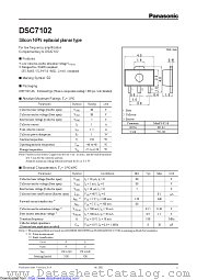 DSC7102 datasheet pdf Panasonic