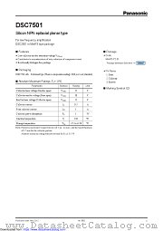 DSC7501 datasheet pdf Panasonic