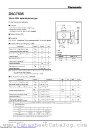 DSC7505 datasheet pdf Panasonic
