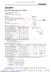 DSC8P01 datasheet pdf Panasonic