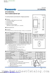 DY249Z0 datasheet pdf Panasonic