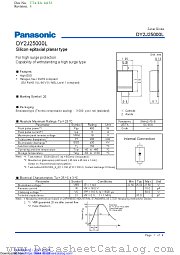 DY2J250 datasheet pdf Panasonic