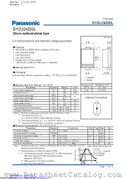 DY2U24Z datasheet pdf Panasonic