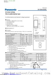 DY2W12Z datasheet pdf Panasonic