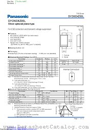 DY2W24Z datasheet pdf Panasonic