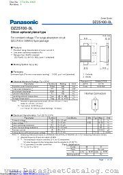 DZ2S100 datasheet pdf Panasonic