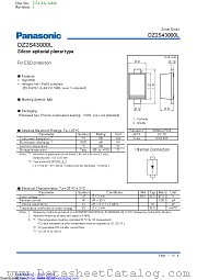 DZ2S430 datasheet pdf Panasonic