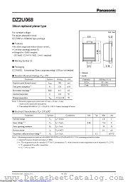 DZ2U068 datasheet pdf Panasonic