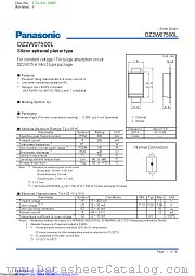 DZ2W075 datasheet pdf Panasonic