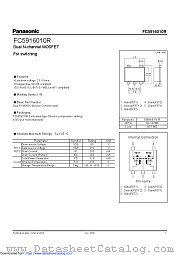 FC591601 datasheet pdf Panasonic