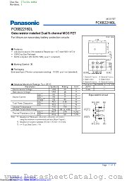 FC6B2216 datasheet pdf Panasonic