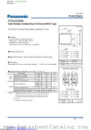 FC8V2204 datasheet pdf Panasonic