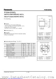 FG6K4206 datasheet pdf Panasonic