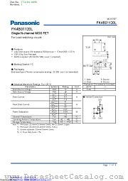 FK4B0112 datasheet pdf Panasonic