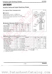 LN183H datasheet pdf Panasonic