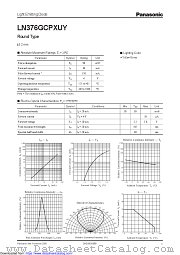 LN376GCPXUY datasheet pdf Panasonic
