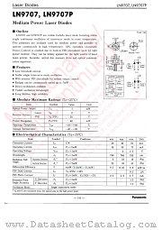 LN9707 datasheet pdf Panasonic