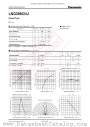 LNG389CNJ datasheet pdf Panasonic