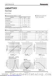 LNG477YKY datasheet pdf Panasonic