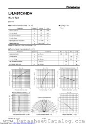 LNJ497CK4DA datasheet pdf Panasonic