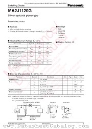 MA2J1120G datasheet pdf Panasonic