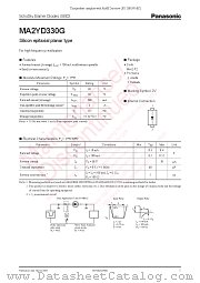 MA2YD330G datasheet pdf Panasonic