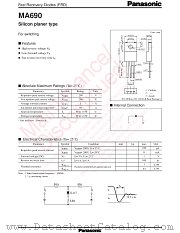 MA2F690 datasheet pdf Panasonic
