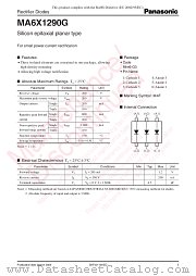MA6X1290G datasheet pdf Panasonic