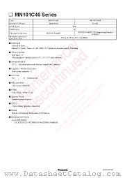 MN101CF46F datasheet pdf Panasonic