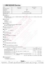 MN102HF85K datasheet pdf Panasonic