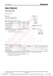 MALT062HG datasheet pdf Panasonic