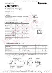 MAS3132DG datasheet pdf Panasonic