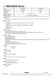 MN103SFD0R datasheet pdf Panasonic