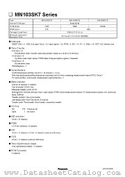 MN103SK7R datasheet pdf Panasonic