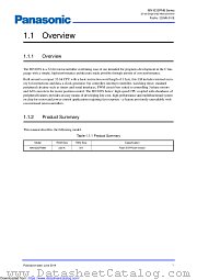 MN103SFM8K datasheet pdf Panasonic