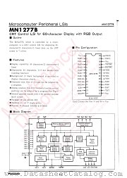 MN1277B datasheet pdf Panasonic