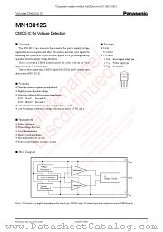 MN13812S datasheet pdf Panasonic