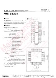 MN188321 datasheet pdf Panasonic