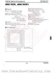 MN1909 datasheet pdf Panasonic